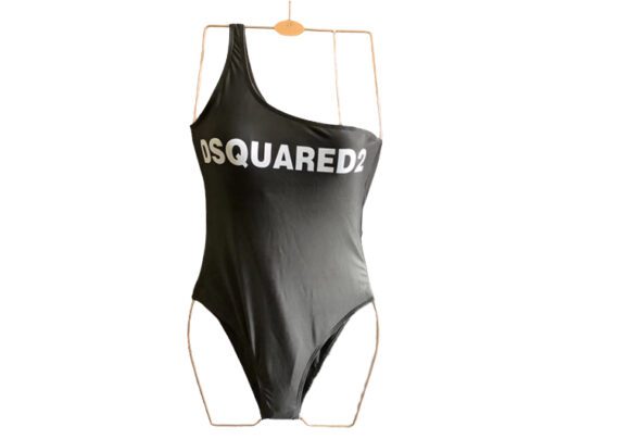 ⁦DSQUARED2 BIKINI WOMEN-Black & White⁩ – תמונה ⁦3⁩