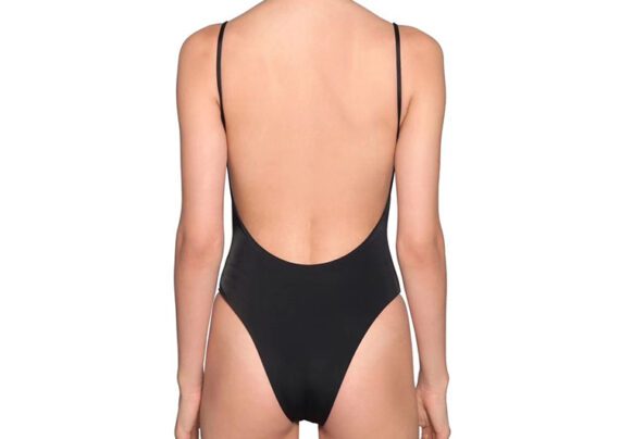 ⁦DSQUARED2 BIKINI WOMEN-Black & White Writing⁩ – תמונה ⁦2⁩