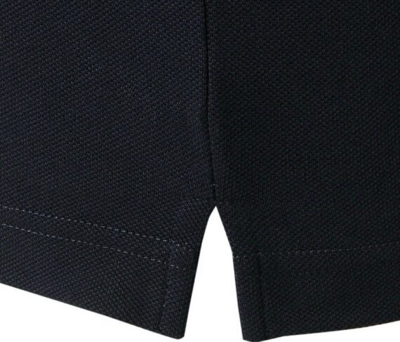 ⁦פראדה-PRADA TSHIRT POLO SHORT MEN - Black & White Blue Border⁩ – תמונה ⁦11⁩