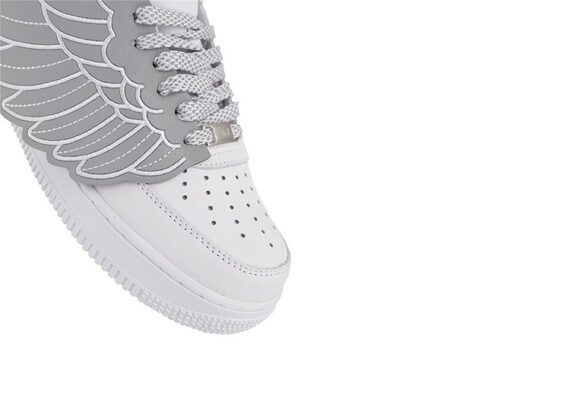 ⁦נעלי נייק -Nike Air Force 1 Low White-Spun Pearl⁩ – תמונה ⁦16⁩