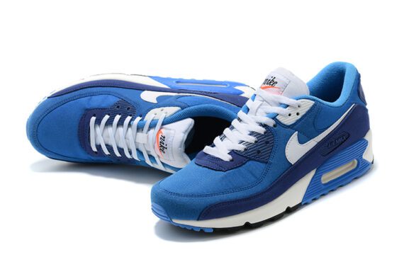 ⁦NIKE AIR MAX 90 NEW STYLE MIX BLUE⁩ – תמונה ⁦2⁩