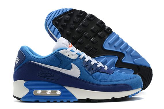 ⁦NIKE AIR MAX 90 NEW STYLE MIX BLUE⁩ – תמונה ⁦3⁩