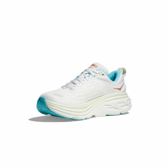 ⁦נעלי הוקה - HOKA Bondi 8 White Blue⁩ – תמונה ⁦6⁩