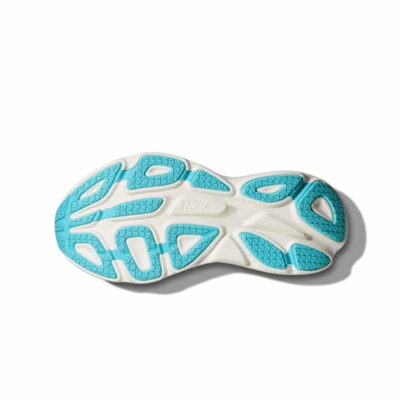 ⁦נעלי הוקה - HOKA Bondi 8 White Blue⁩ – תמונה ⁦4⁩